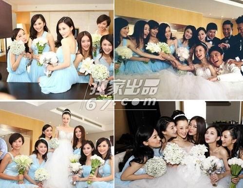 明星婚礼伴娘团照片,明星婚礼伴娘团美照大揭秘